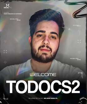 Perfil de TODOCS2, streamer de CS2 de España, representado por SocialPro